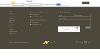 Login - RepZio, LLC
