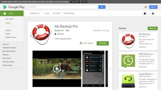My Backup Pro - Apps on Google Play