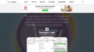 Consignor Login by Resaleworld.com, Inc. - AppAdvice