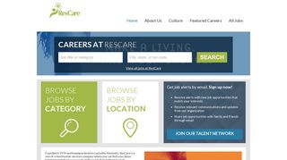 Welcome to the ResCare Talent Network - Jobs.net