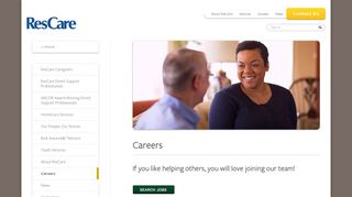 Careers at ResCare - ResCare