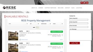 Available Rental Properties| RESE Property Management LLC.
