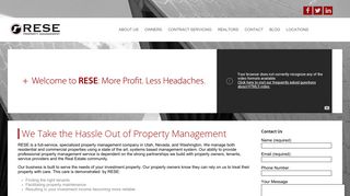 Rely On RESE For Your Property Management Needs