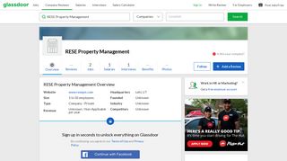 Working at RESE Property Management | Glassdoor