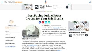 Best Paying Online Focus Groups for Your Side Hustle