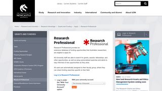 Research Professional / Apply / Grants and Funding / Research ...