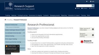 Research Professional | Research Support