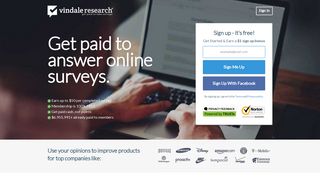 Get Paid To Answer Online Surveys - Vindale Research