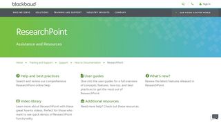 ResearchPoint | Blackbaud