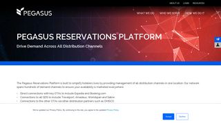 Reservations Platform | Pegasus - Pegasus Solutions