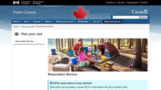 Reservation Service - Plan your visit