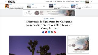 California Is Updating Its Camping Reservation System After Tons of ...