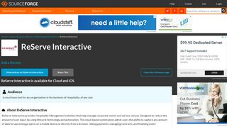 ReServe Interactive Reviews and Pricing 2019 - SourceForge