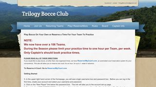 Reserve Court - Trilogy Bocce Club