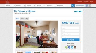 The Reserve on Stinson - University of Oklahoma Apartment and ...