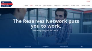 The Reserves Network | Please Login
