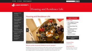 University Housing & Residence - Lamar University