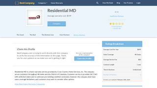 Residential MD Reviews, Cost & Coverage | Best Company