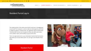 Resident Portal Log-In | The Courtyards