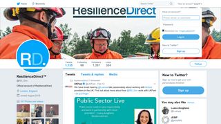 ResilienceDirect™ (@RD_Gov) | Twitter