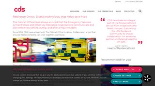 Resilience Direct: Digital technology that helps save lives | CDS