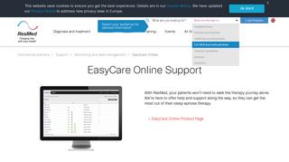 EasyCare Online | ResMed