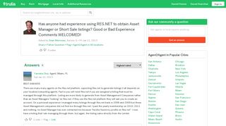 Agent2Agent: Has anyone had experience using RES.NET to obtain ...