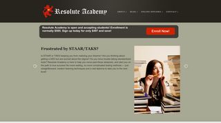 Resolute Academy | Resolute Academy Online Home School High ...