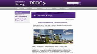 DRRC | Kellogg School of Management | Northwestern University