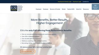 EAP Employee Assistance Program - ESI Employee Assistance Group
