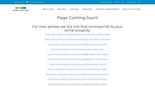 Owners Portal Access - Resort Collection