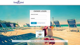 Paradise Island Beach Club | Log On