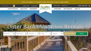 Outer Banks Vacation Rentals | Outer Banks Rentals | Resort Realty ...