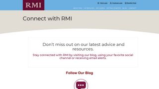 Connect with RMI - Resource Management, Inc.