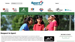 Respect in Sport | Sport Manitoba