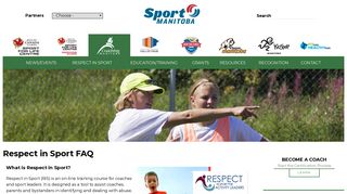 Respect in Sport FAQ | Sport Manitoba