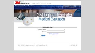 Respexam - 3M Online Medical Respirator Evaluation