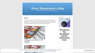 About | Direct Response4u's Blog