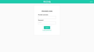 Partner login - ResQ Club