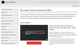 Resources - My Elite Portal | Elite Legacy Education