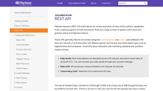 REST API - Marketo Developers