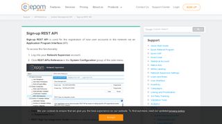 Sign-up REST API | Epom Help Center - Epom Ad Server