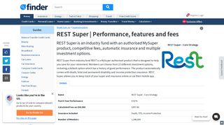 REST Super | Performance, features and fees | finder.com.au