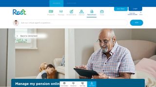 Manage my pension online | Rest Super