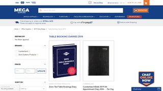 Restaurant Diary & Restaurant Booking Diaries | Mega Office Supplies