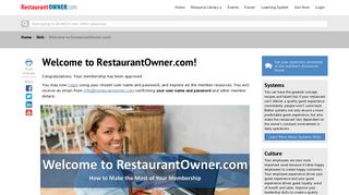 Welcome to RestaurantOwner.com!