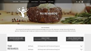 Rewards - Restaurants Unlimited