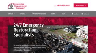 Restoration Management Company | Disaster Restoration