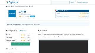 DASH Reviews and Pricing - 2019 - Capterra
