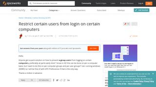 Restrict certain users from login on certain computers ...